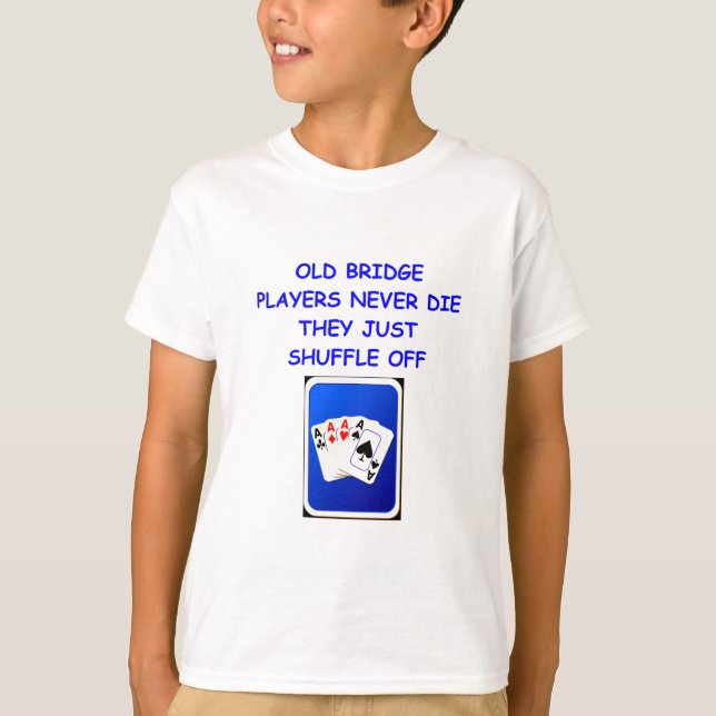 dubblett överbryggar tee shirt (Framsida)