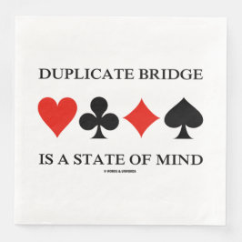 Dubblettbrygga är en Kostym för minneskort Pappersservett