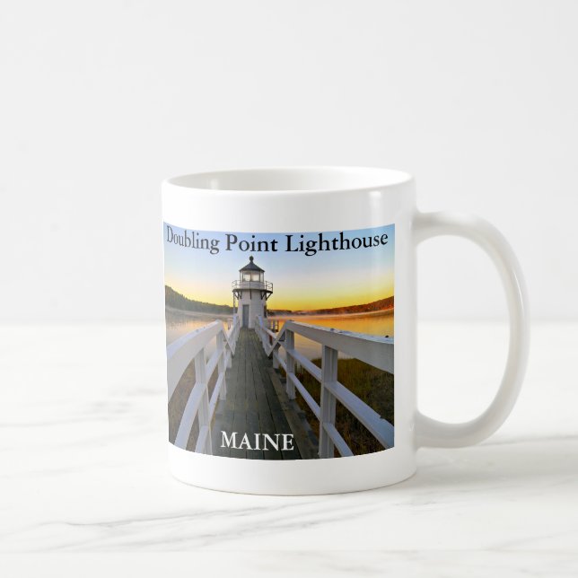 Dubbling Point fyr, Maine Mugg (Höger)