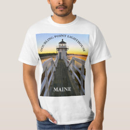 Dubbling Point fyr, Maine T-Shirt