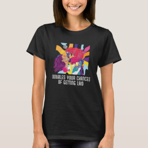 Dubblor dina chanser att få ett utmärkt visuellt p t shirt