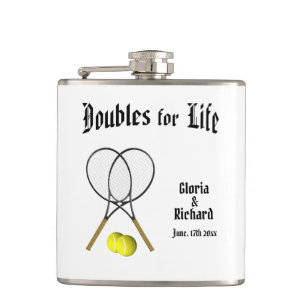 Dubblor för Life Tennis Bröllop Fickplunta