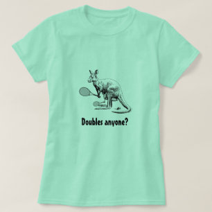 Dubblor nån? Kangaroo Tennis T Shirt