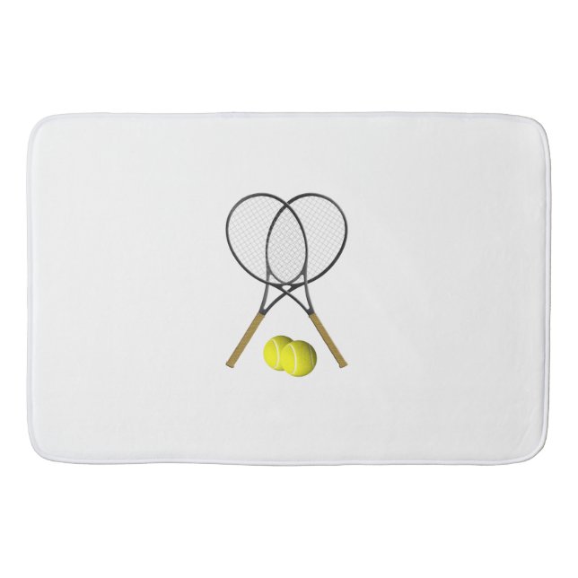 Dubblor Tennis Sport Theme Badrumsmatta (Framsidan)