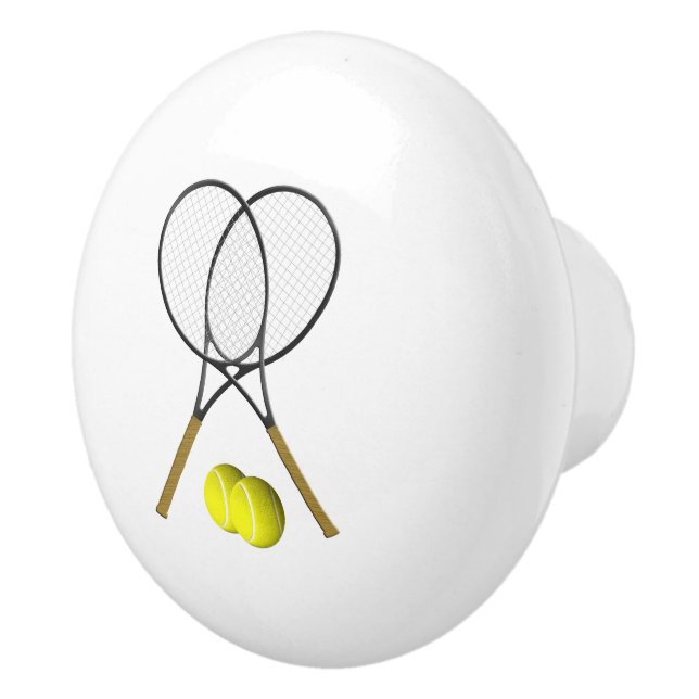 Dubblor Tennis Sport Theme Knopp (Höger)