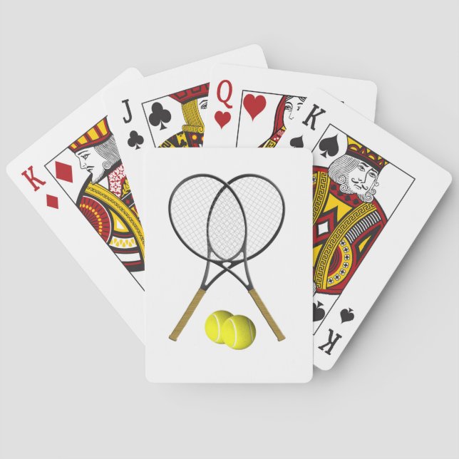Dubblor Tennis Sport Theme Kortlek (Baksidan)