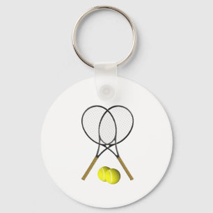Dubblor Tennis Sport Theme Nyckelring