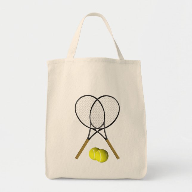 Dubblor Tennis Sport Theme Tygkasse (Framsidan)