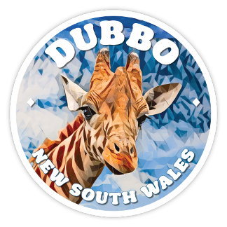 Dubbo, New South Wales Sticker Klistermärken