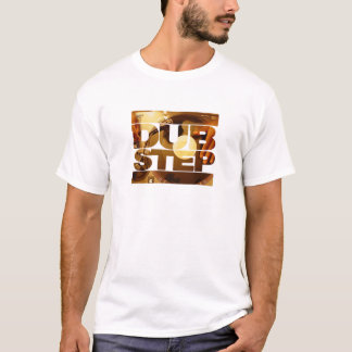 Duben för musik för DUBSTEP-vinyldubplates kliver T-shirt
