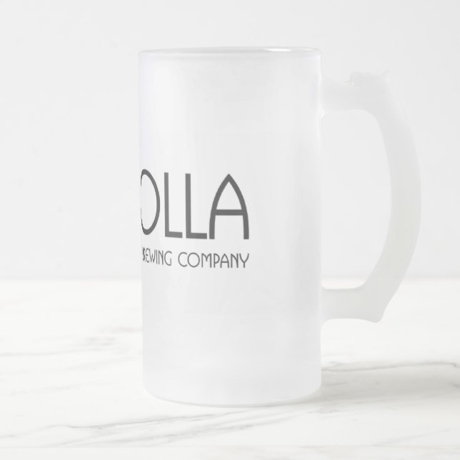 dubhollamugg frostat ölglas (Höger)