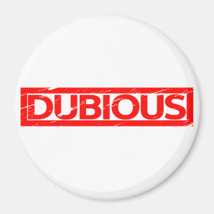 Dubious Frimärke Magnet