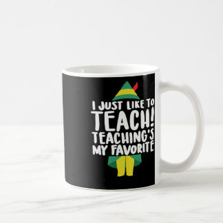 Duble2t I Just Like To Teach Teachings My Favorite Kaffemugg