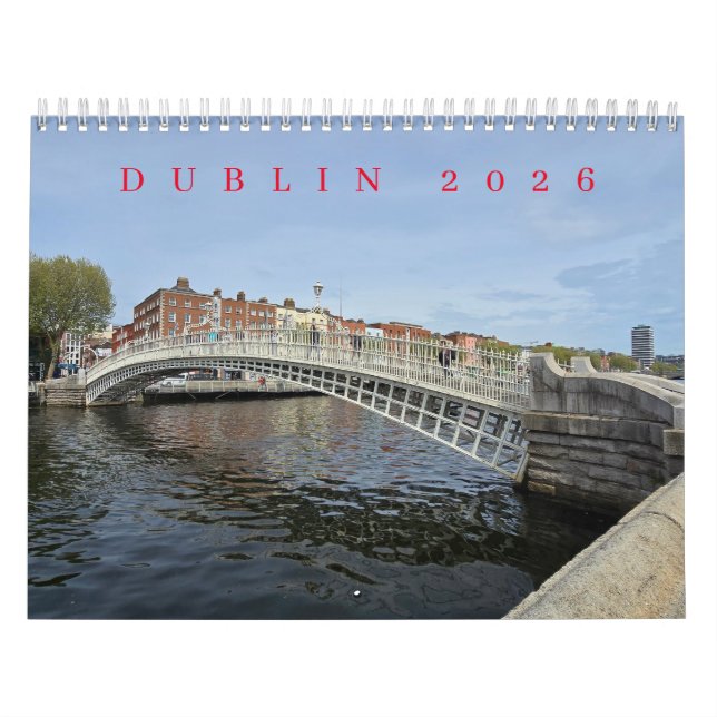 Dublin 2026 calendar kalender (Omslag)