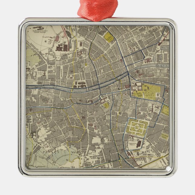 Dublin 2 julgransprydnad metall (Framsidan)