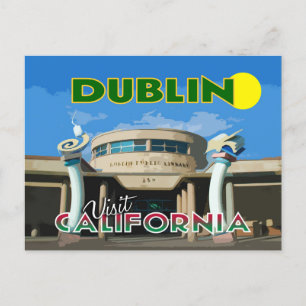 Dublin, besök Kalifornien Vykort