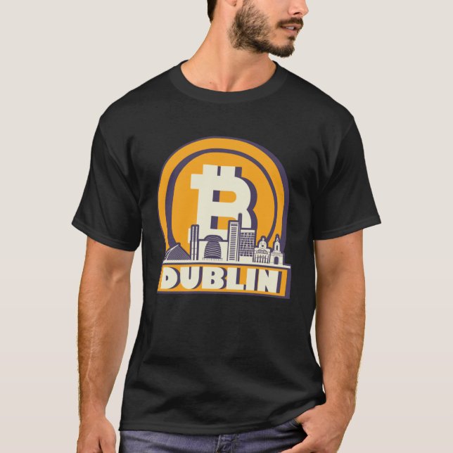 Dublin Bitcoin Maximalist T Shirt (Framsida)