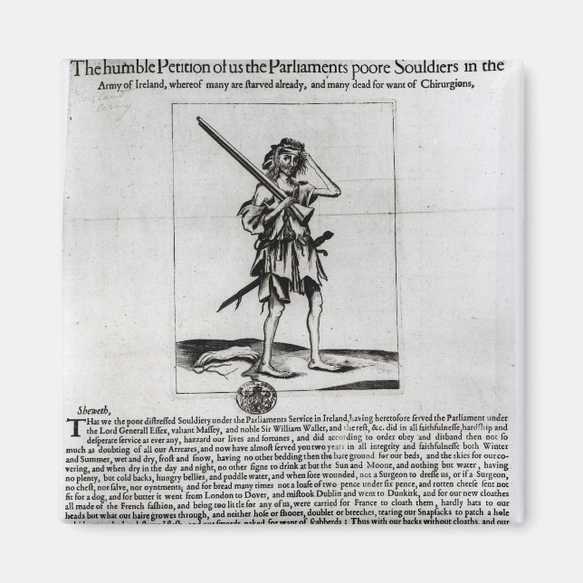 Dublin Broadsheet, 1647 Magnet (Framsidan)