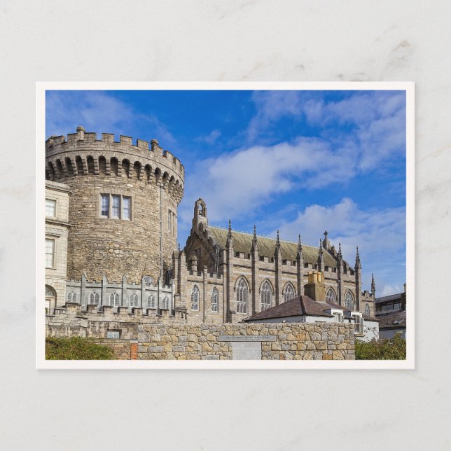 Dublin Castle Ireland Photo Vykort (Framsida)