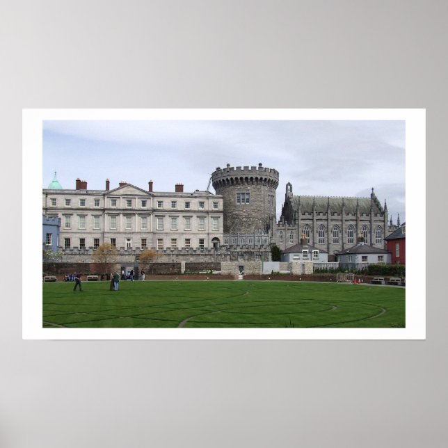 Dublin Castle Ireland Poster (Framsidan)
