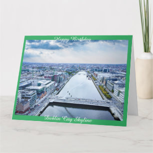 Dublin City Skyline Kort