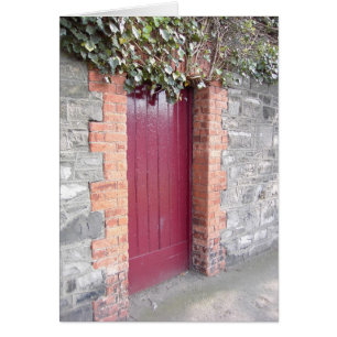 Dublin dörr hälsningskort