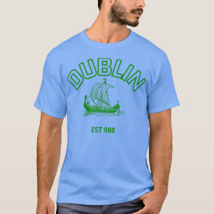 DUBLIN ES88 GRÖNT FONT T SHIRT
