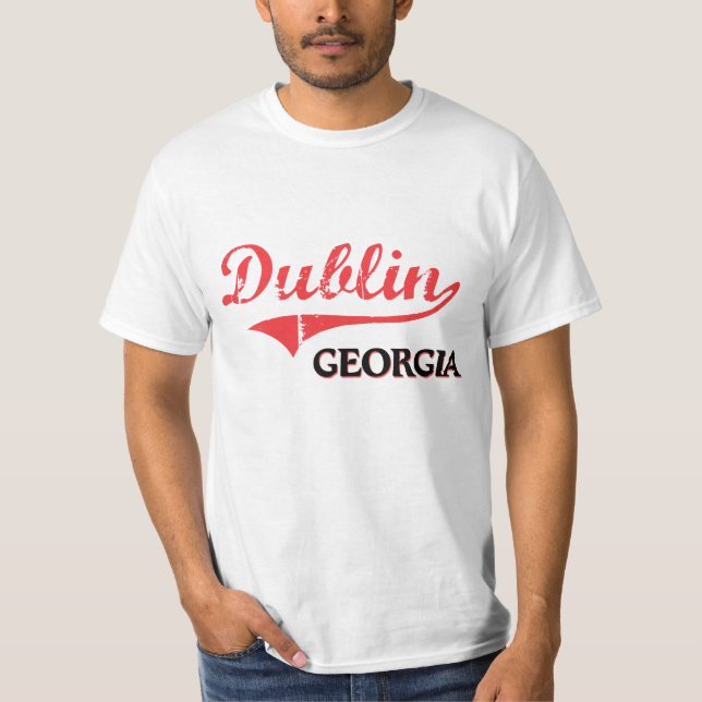 Dublin Georgia stadsklassiker Tee (Framsida)