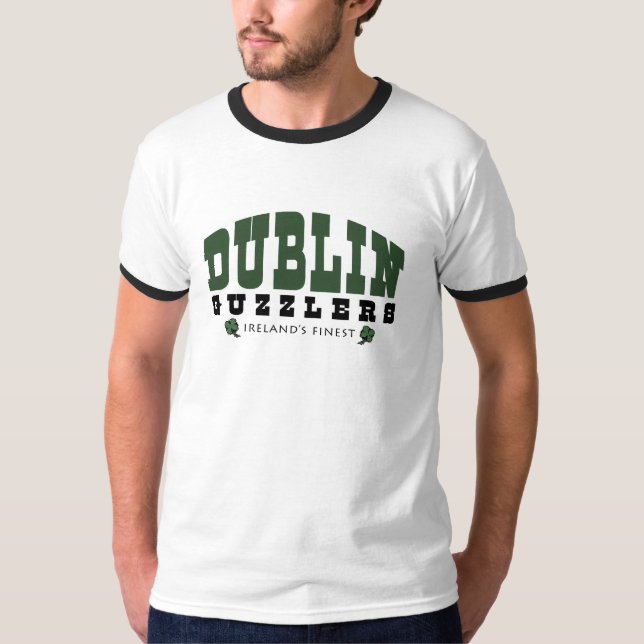 Dublin GuzzlersDrinkin utslagsplats T-shirt (Framsida)