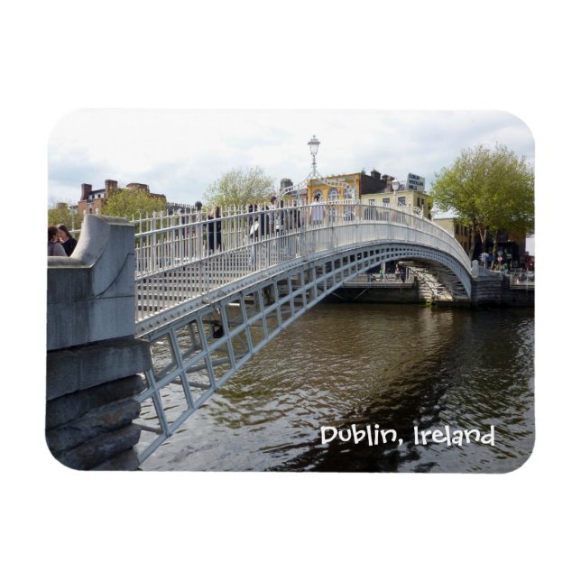 Dublin (Ha'penny Bridge) Magnet (Horisontell)