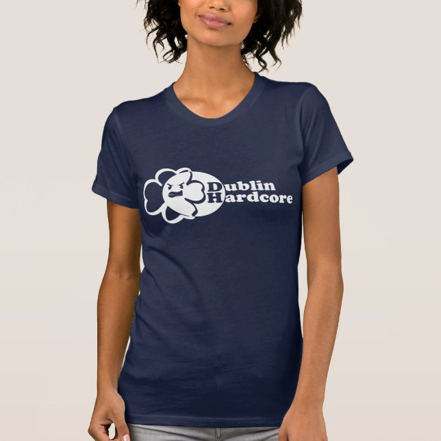 Dublin Hardcore officiell lagskjorta Tee Shirt (Framsida)