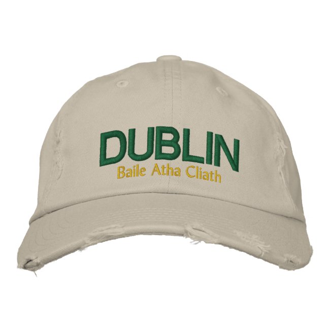 Dublin Hat Broderad Keps (Framsida)