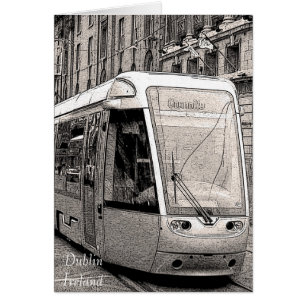 Dublin Ireland Card Hälsningskort