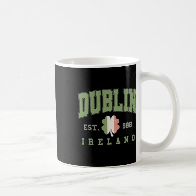 Dublin Ireland College Universiteten St. Patricks  Kaffemugg (Höger)