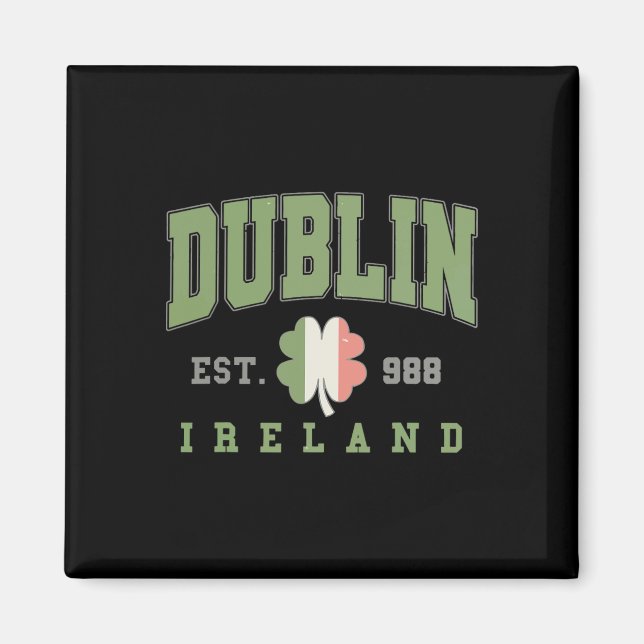 Dublin Ireland College Universiteten St. Patricks  Magnet (Framsidan)