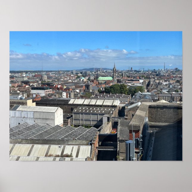 Dublin Ireland Europe Poster (Framsidan)
