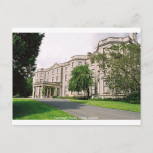Dublin Ireland, Farmleigh House, Phoenix Park Vykort