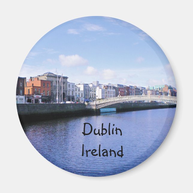 Dublin Ireland magnet (Framsidan)