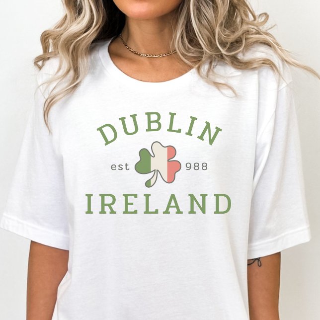 Dublin Ireland St. Patrick's Day, Irish T Shirt (Skapare uppladdad)