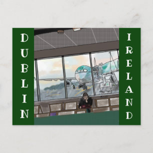 Dublin Ireland-vykort Vykort
