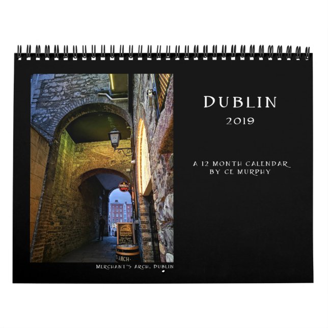 Dublin Irland 2019 kalender (Omslag)