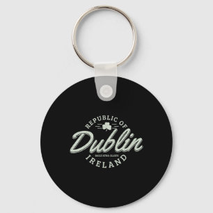 Dublin Irland Klöverblad Irländska St. Patricks Da Nyckelring