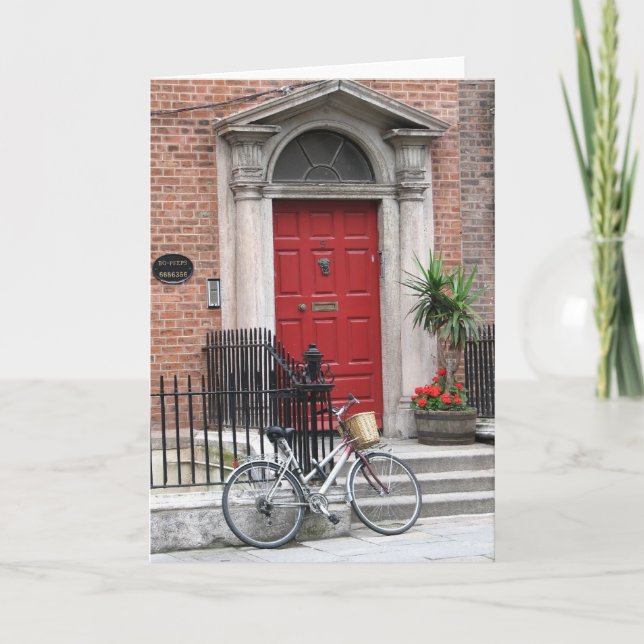 Dublin Irland Kort (Framsida)