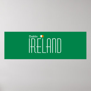 Dublin, Irland Poster