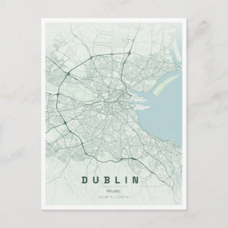 Dublin Irland resa Vykort