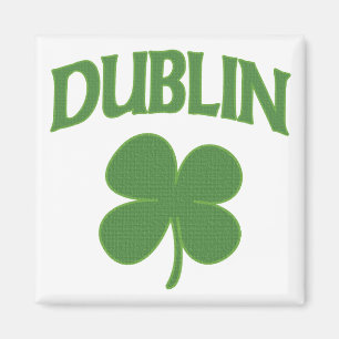 Dublin irländareShamrock Magnet