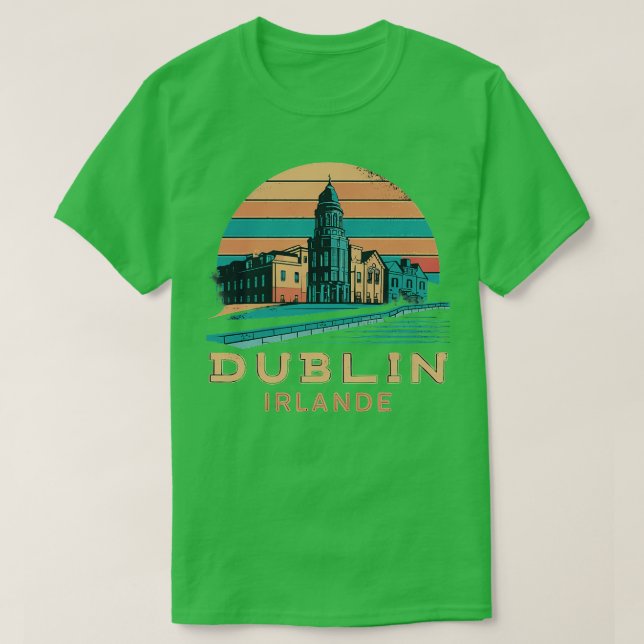 dublin irlande t shirt (Design framsida)