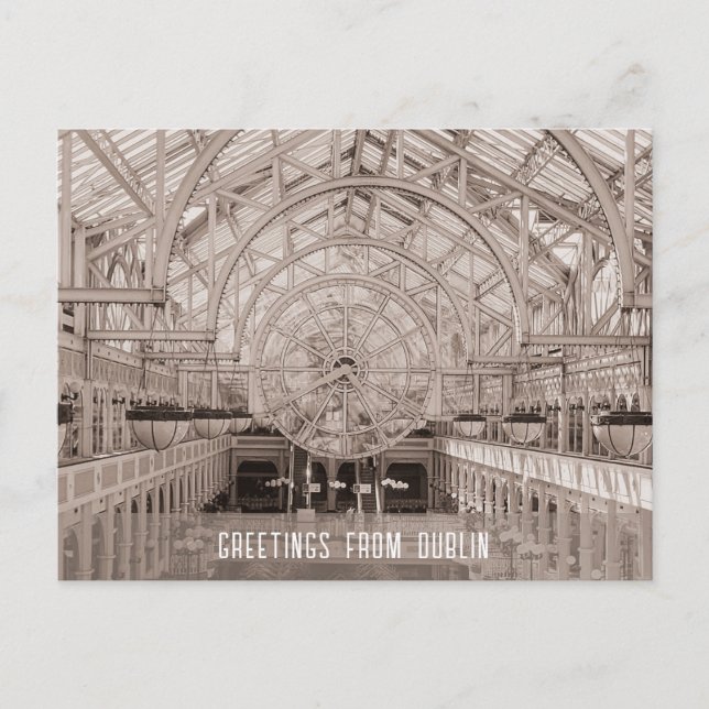 Dublin Irlands arkitektur Vykort (Framsida)