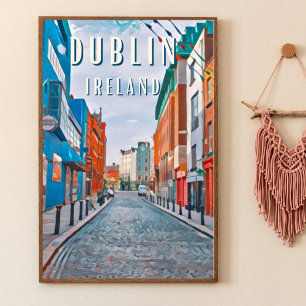 Dublin, la ville des Traditions irlandaises Poster