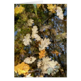 Dublin löv hälsningskort